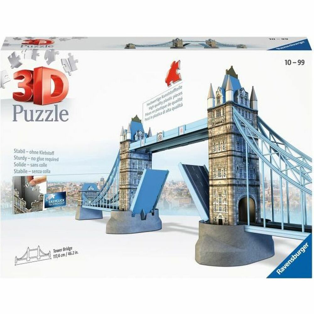 3D Puzzle Ravensburger Londres Tower Bridge 216 Dijelovi