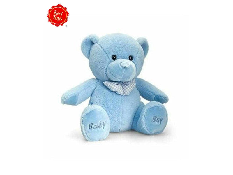 Plišana igračka Baby Medvjedić - plavi TELEGRAM BEBA